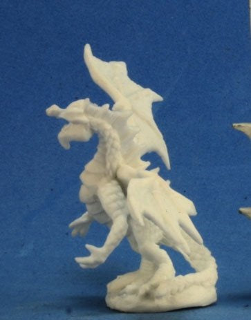 Reaper Miniatures Bones: Dragon Hatchling Green