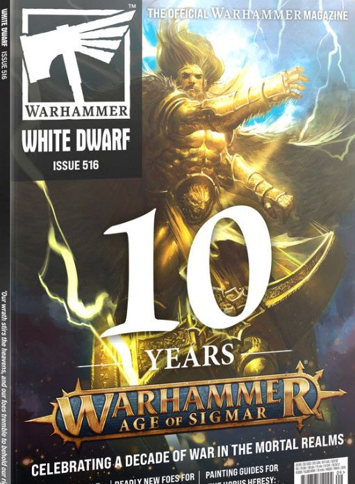 Games Workship Wite Dwarf Issue 516