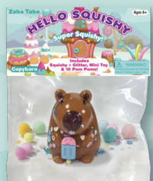 Zorbitz ZABA Hello Squishy Capybara