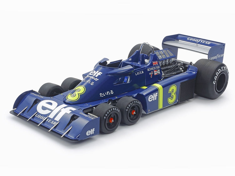 Tamiya 1/20 Tyrrell P34 Six-Wheeler Plastic Model Kit w/Photo-Etched Parts