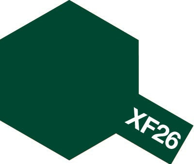 Tamiya XF-26 Flat Deep Green Acrylic Paint (23ml)