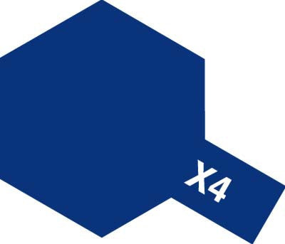 Tamiya X-4 Blue Acrylic Paint (10ml)