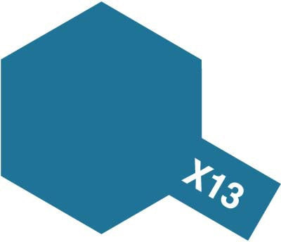Tamiya X-13 Metallic Blue Acrylic Paint (10ml)