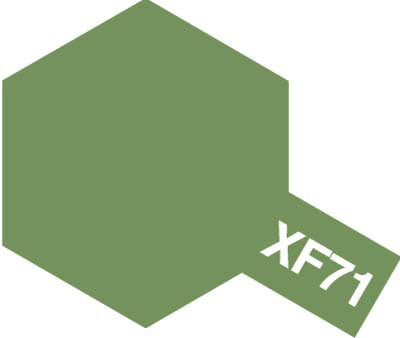 Tamiya XF-71 Flat Cockpit Green Acrylic Paint (10ml)