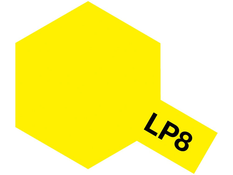 Tamiya LP-8 Pure Yellow Lacquer Paint (10ml)