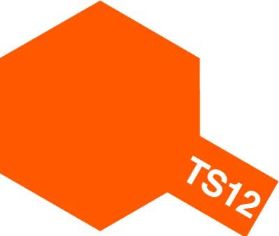 Tamiya TS-12 Orange Lacquer Spray Paint (100ml)