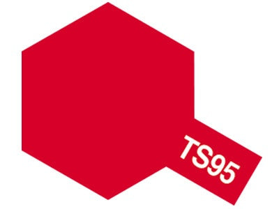 Tamiya TS-95 Metallic Red Lacquer Spray Paint (100ml)