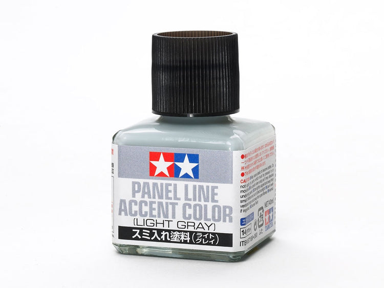 Tamiya Panel Line Accent Color (Light Grey) (40ml)