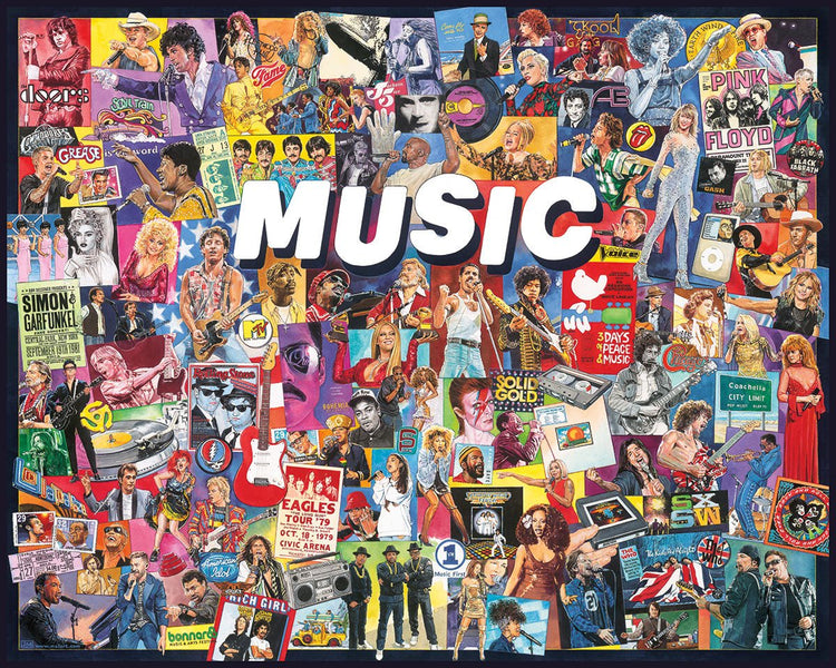 White Mountain Puzzles Music 1000 Pieces