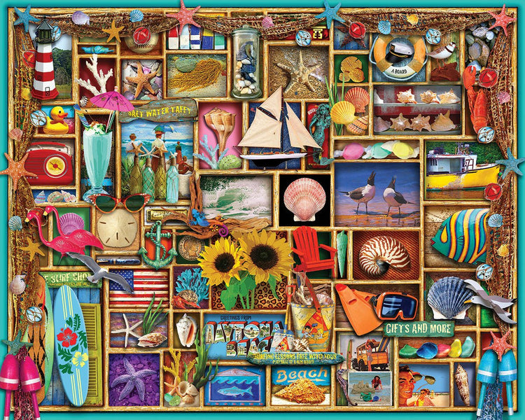 White Mountain Puzzles Beachcomber 1000 Pieces