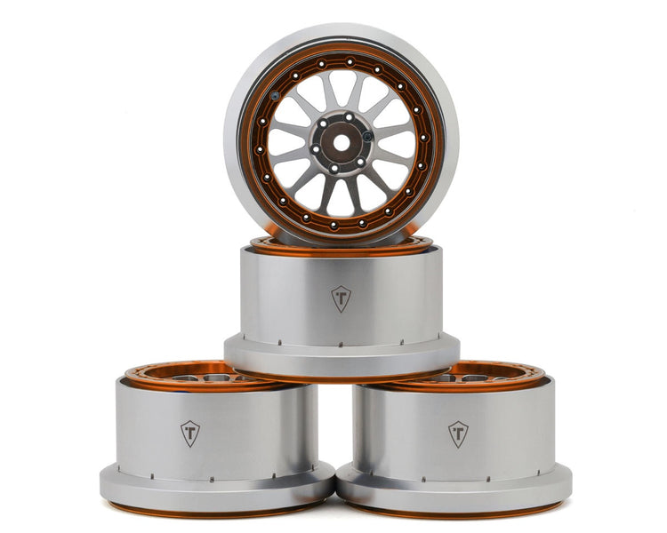 Treal Hobby Aluminum Beadlock Monster Truck Wheels for Traxxas® Mini Maxx®
