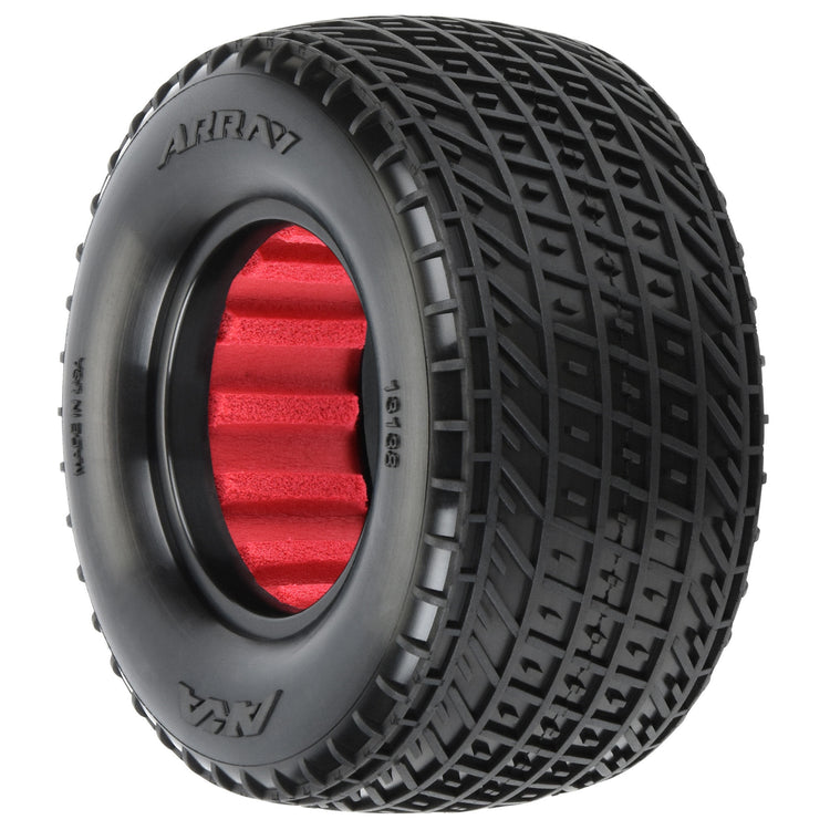 AKA Racing Array Super Soft Longwear Rear 1.7"/2.2" Dirt Oval Tires (2)