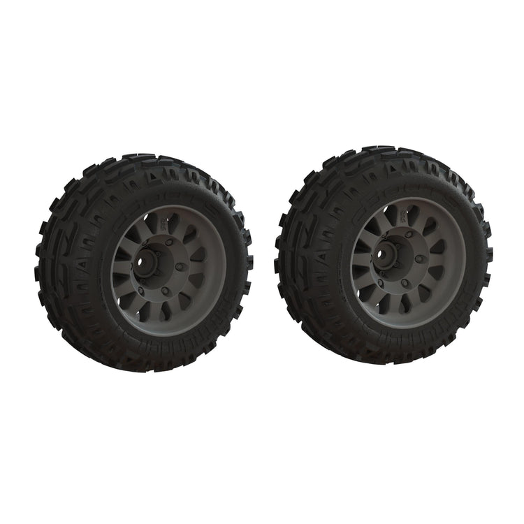 Arrma Dboots 'Dirtrunner St' Tire Set Glued (1 Pair)