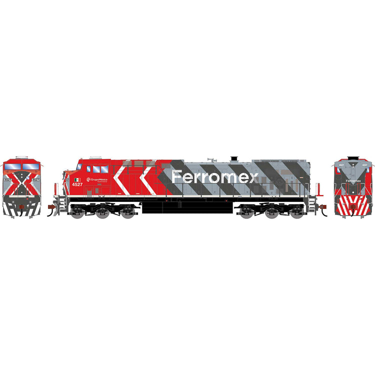 Athearn HO ATH AC4400CW Locomotive, FXE 'Zebra' #4527