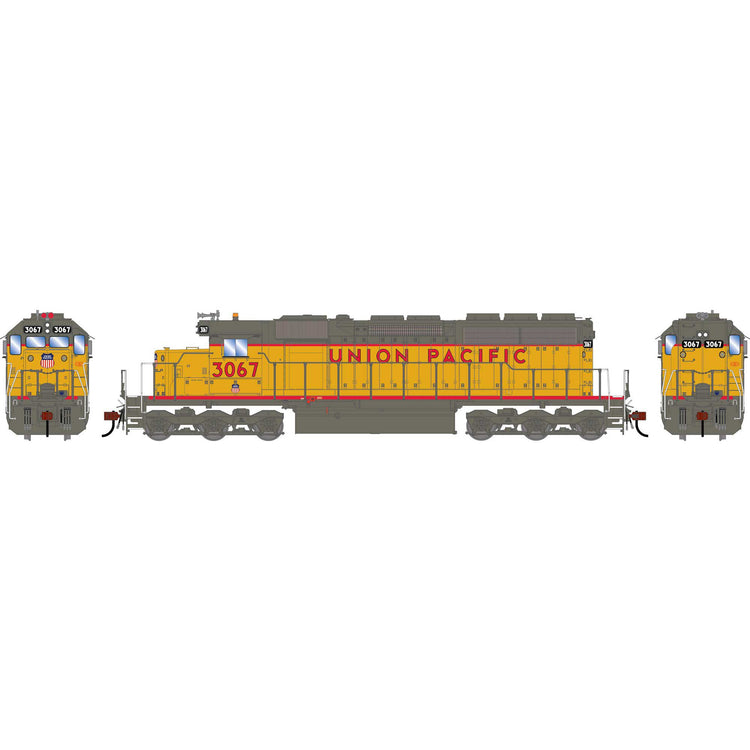 Athearn HO ATH SD40 Locomotive, UP #3067