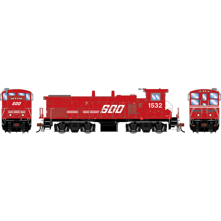 Athearn HO GEN MP15AC Locomotive w/DCC & Sound, SOO #1532