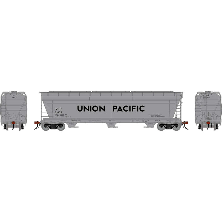 Athearn HO GEN ACF 4600 Covered Hopper, UP #21457