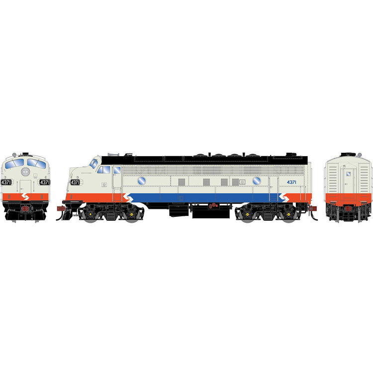 Athearn HO GEN FP7 Locomotive w/DCC & Sound, SPAX #4371