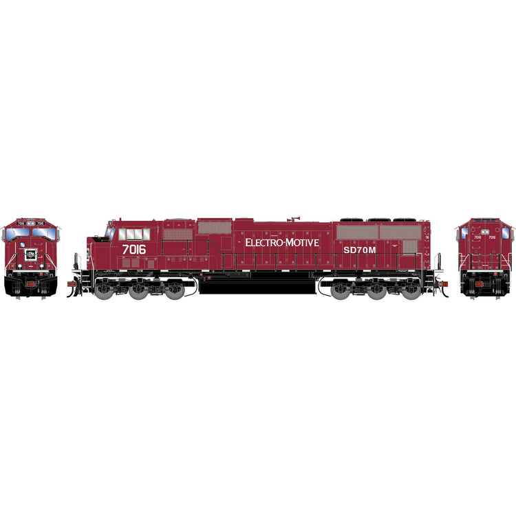 Athearn HO GEN SD70M Locomotive w/DCC & Sound, EMDX #7016