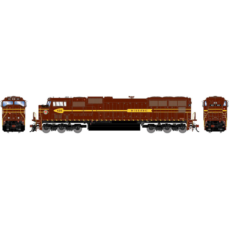 Athearn HO GEN SD70M Locomotive w/DCC & Sound, Legendary Liveries DMIR #420