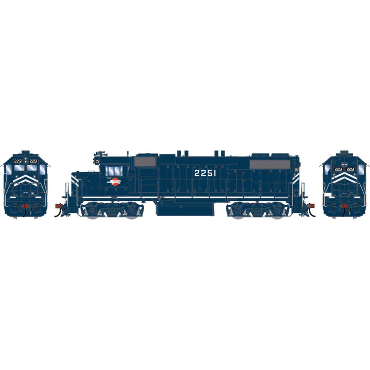 Athearn HO GEN GP38-2 Locomotive, MP #2251