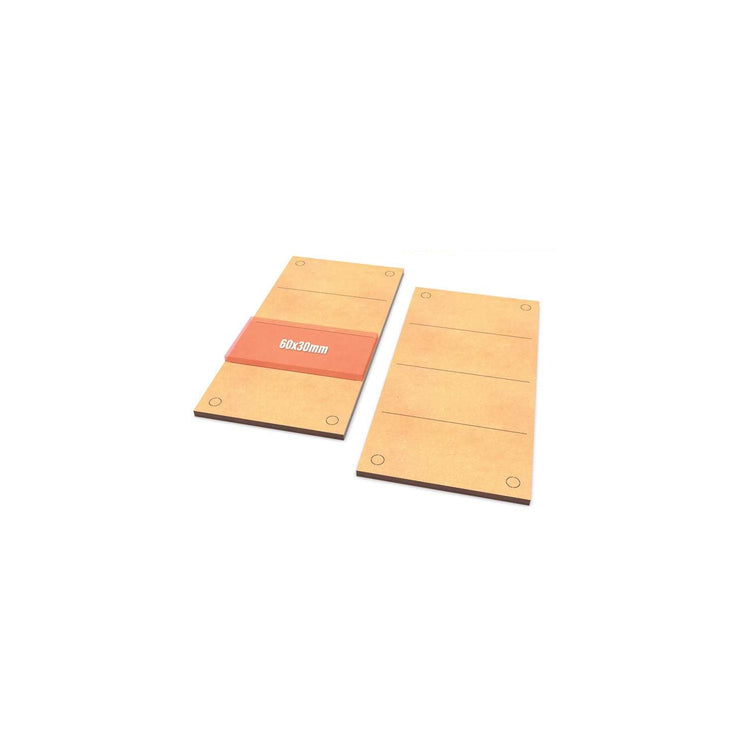 Green Stuff World MDF Movement Trays - Slimfit 120x60mm