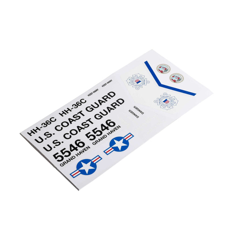Blade Decal Set: Eclipse 360 Coast Guard
