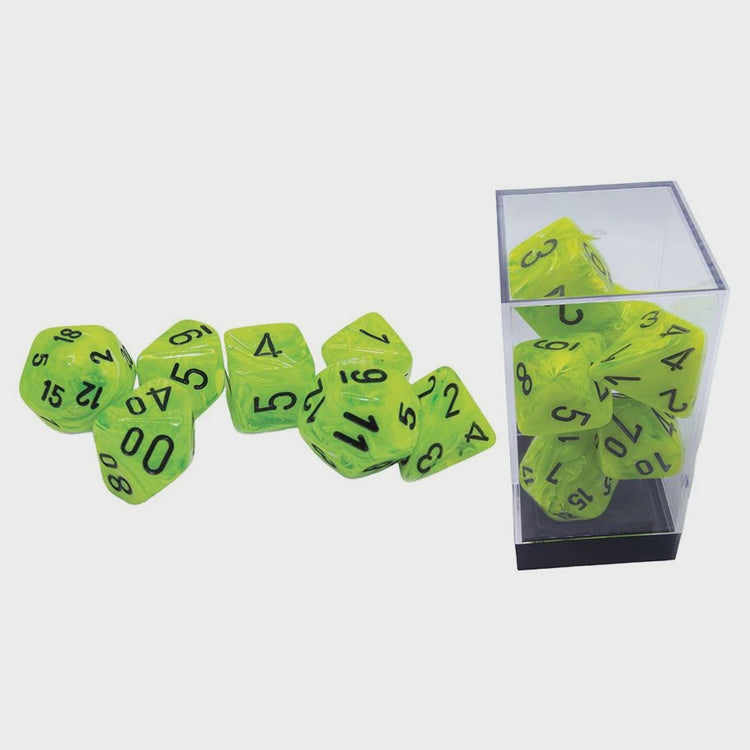 Chessex 7-set Mega: VTX BGR/bk