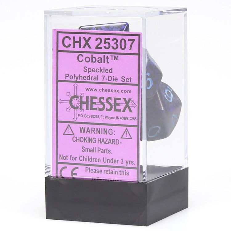 Chessex 7-SetCubeSP Cobalt