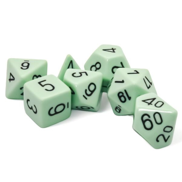 Chessex 7-set OP Pastel GRbk