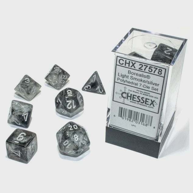 Chessex 7-SetCube Bor Lum LTSMsv