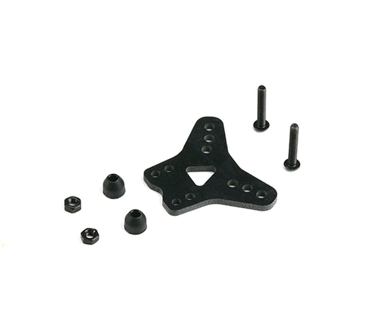 Carisma Mini 4XS Front Shock Tower Set