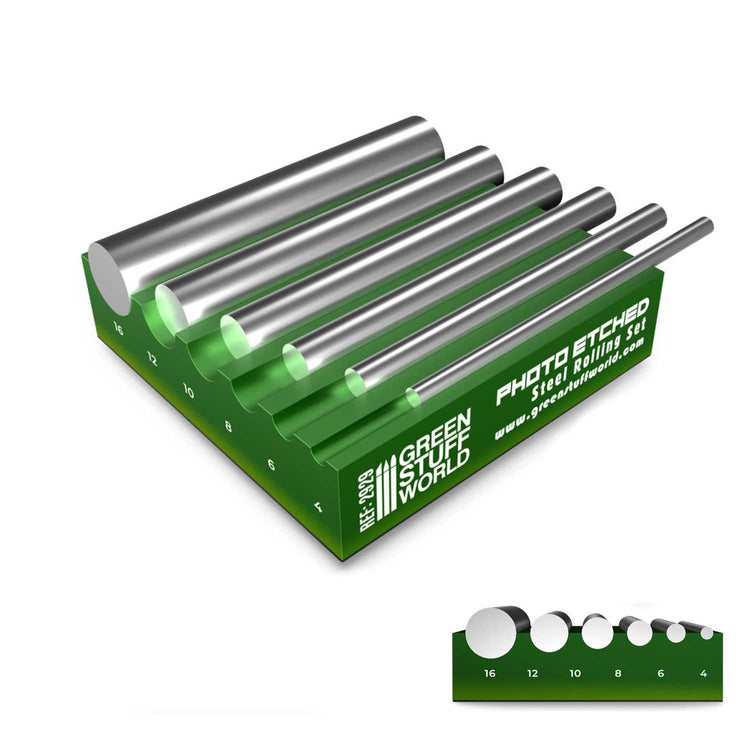 Green Stuff World Photo Etched Rolling Set