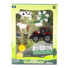 Keycraft Large Farm Tractor Playset