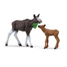 Schleich Moose Family