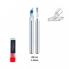 DSPIAE 1.4MM Tungsten Steel Push Broach Chisel