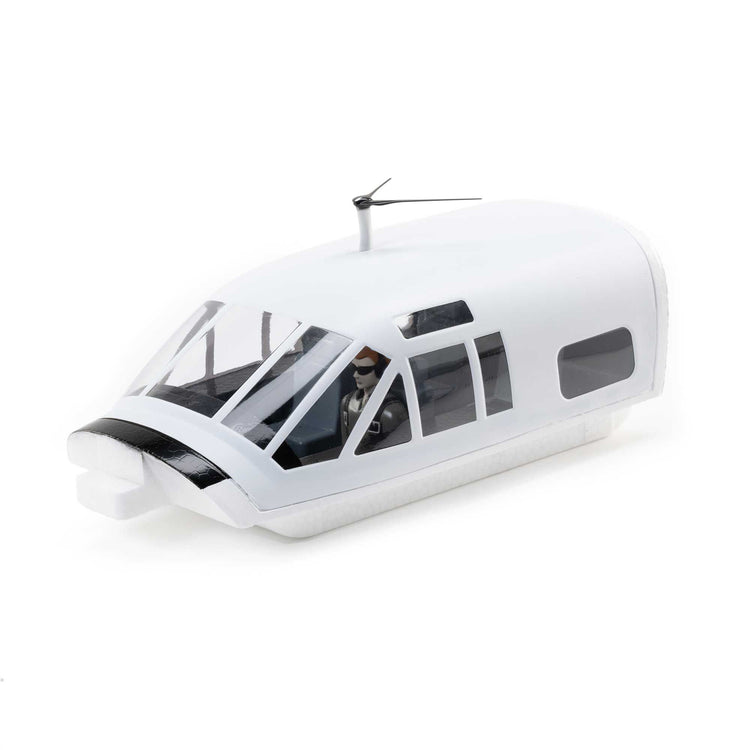 E-Flite Battery Hatch with Pilot (White): RC-45J 1.5m