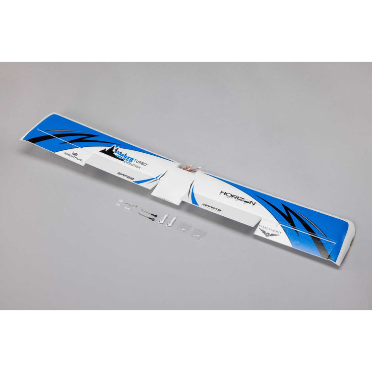 E-Flite Wing W/Decal And Led: Umx Turbo Timber Evolution