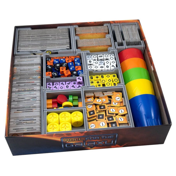 Frontiers Design Studio Box Insert: Roll for the Galaxy & Exps
