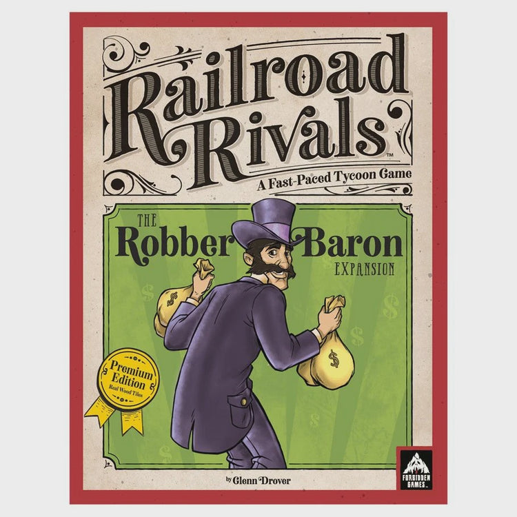 Forbidden Games Railroad Rivals: Robber Baron Premium