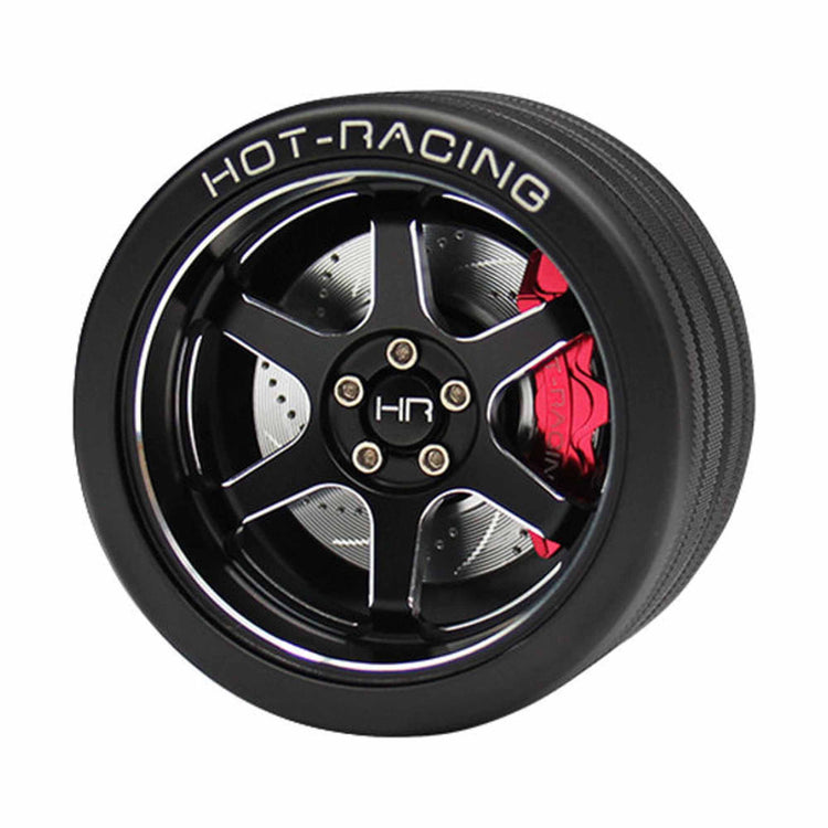 Hot Racing Black TE37 6061 Steering Wheel NB4
