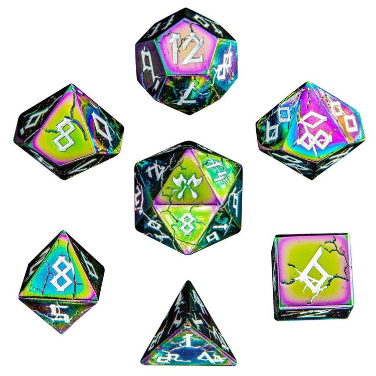 Hymgho Premium Gaming 7-Set Barbarian Solid Metal: RBWwh