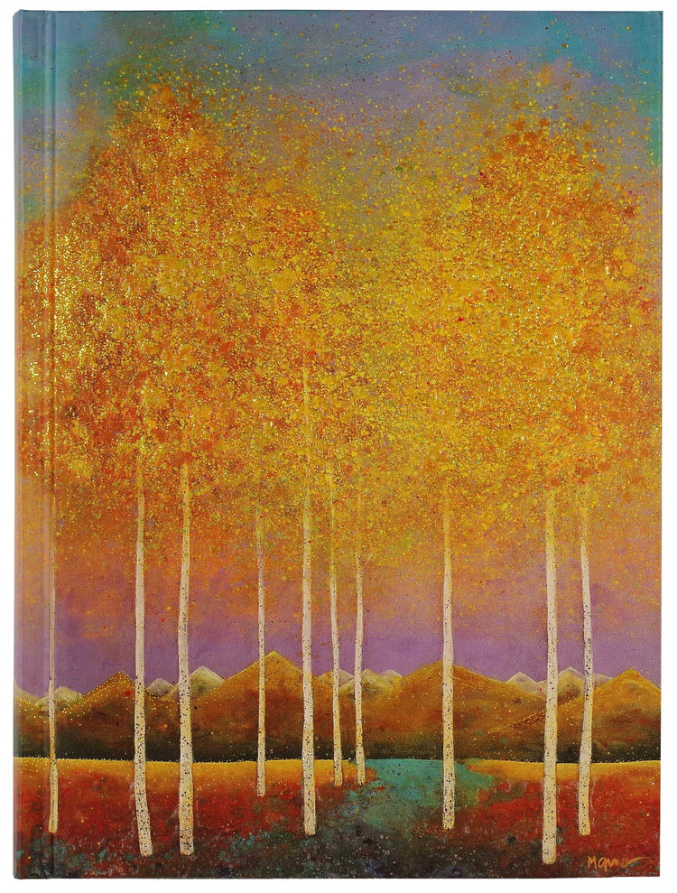 Peter Pauper Press Inc. Moonlit Aspens Journal