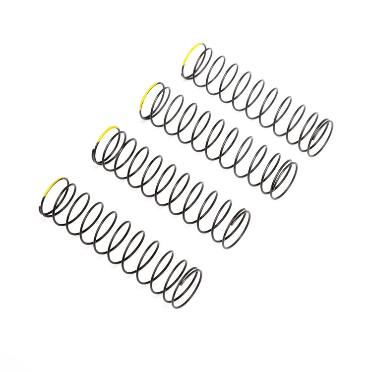 Losi Shock Springs Soft, Yellow (4): Mini Lmt