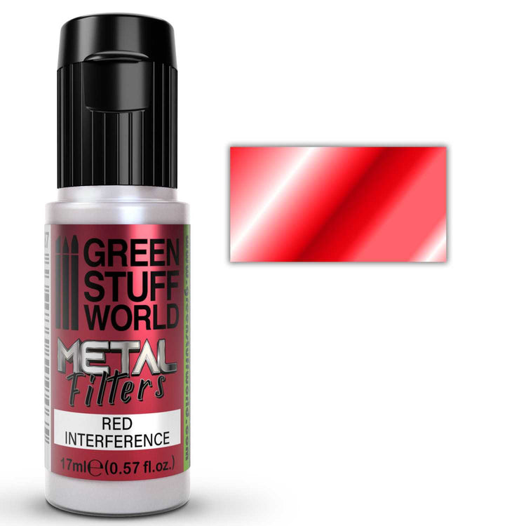 Green Stuff World Metal Filters - Red Interference