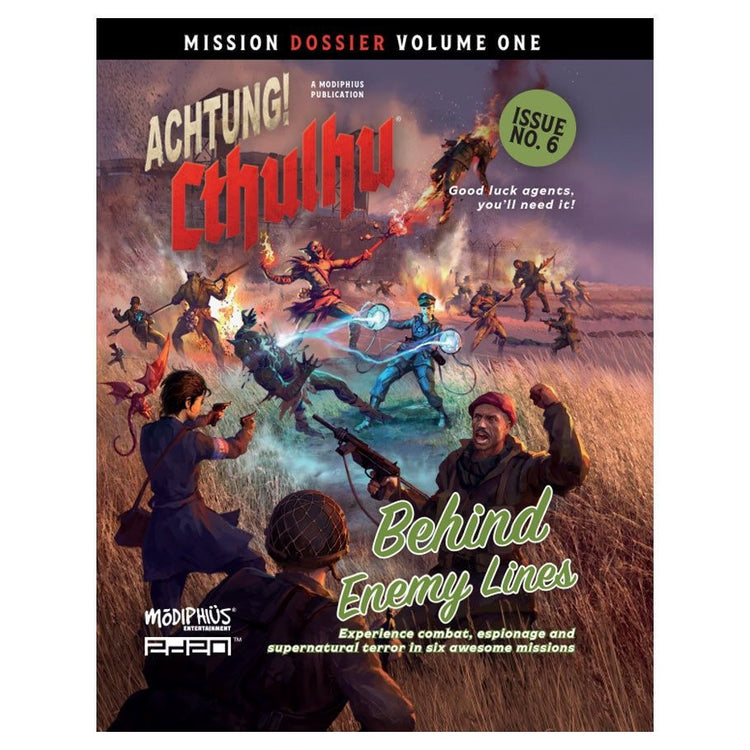 Modiphius Entertainment Achtung! Cthulhu 2d20: Adv: Behind Enemy