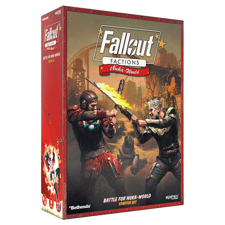 Modiphius Entertainment Fallout Factions: Nuka-World Starter Set