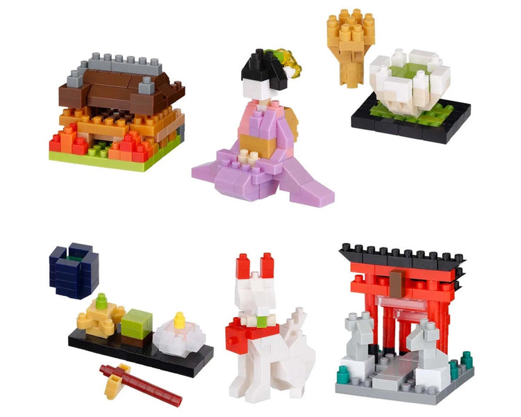 Nanoblock Mininano Series Japan Assortment 3 "Culture" Blind Box