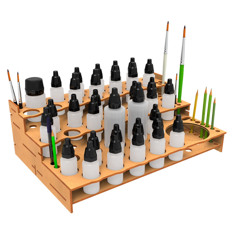 Green Stuff World Modular Paint Rack - FRONT