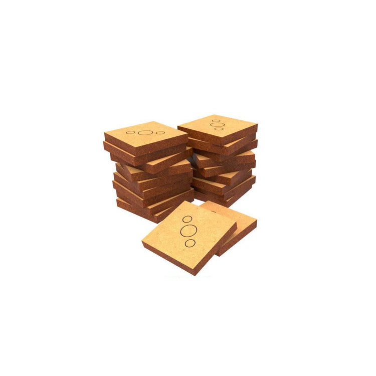 Green Stuff World MDF Bases - Square 20 mm